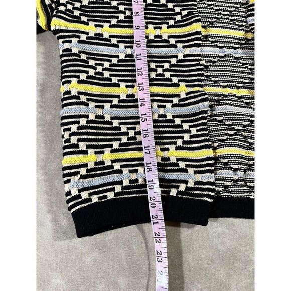 H&M Diamond Pattern 3D Women's Open Cardigan Sz S - Picture 6 of 8